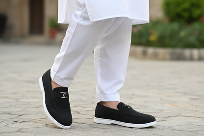 Stylish Loafers Hand Made Swat Lather