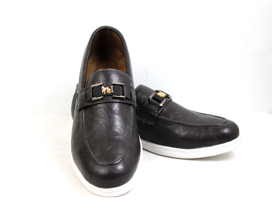 Man Stylish Hand Made Shoes (Gray)